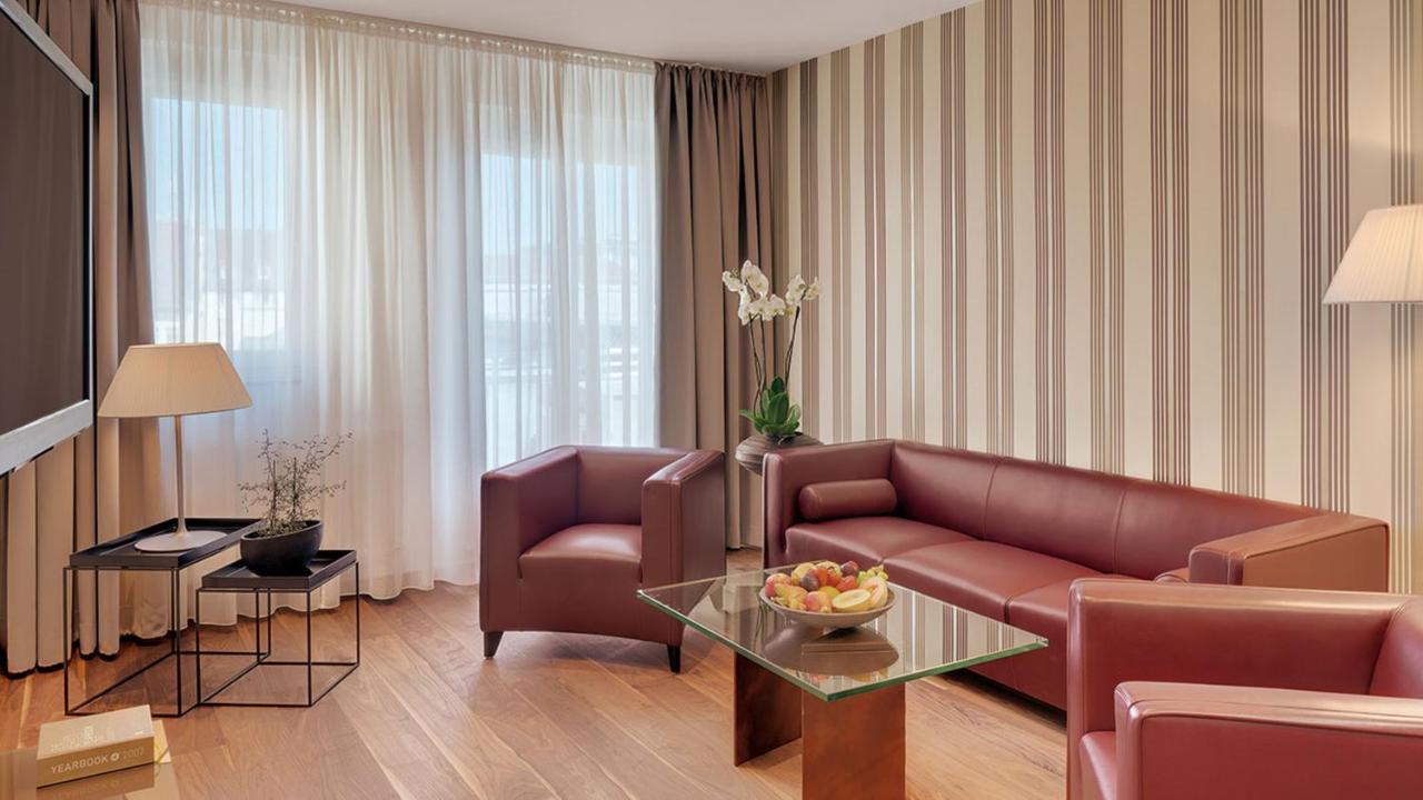 Penthouse-Suite mit Gartenblick